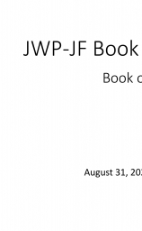 JPW Book Project