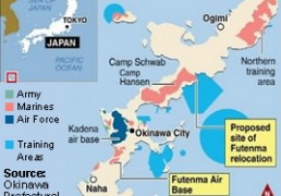 Japan, US defense chiefs reaffirm Futenma plan